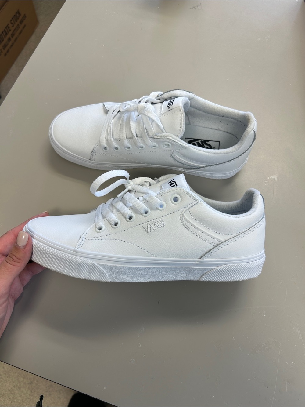 Vans White Sneakers